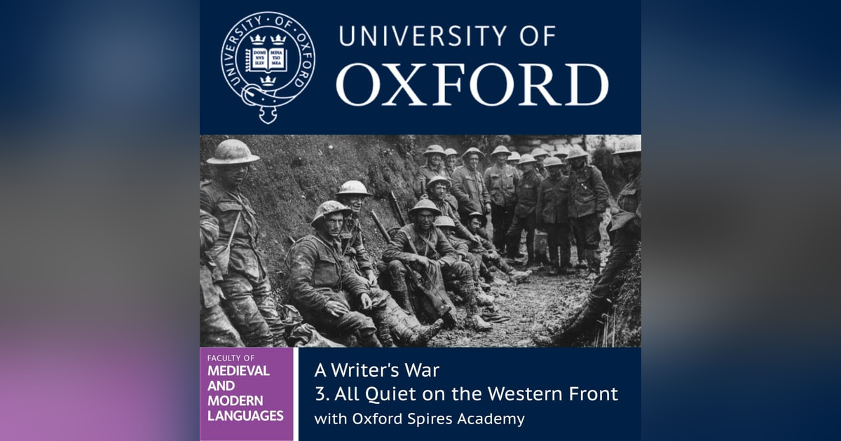 A WRITER'S WAR 3 | All Quiet on the Western Front A WRITER'S WAR 3 | All Quiet on the Western Front