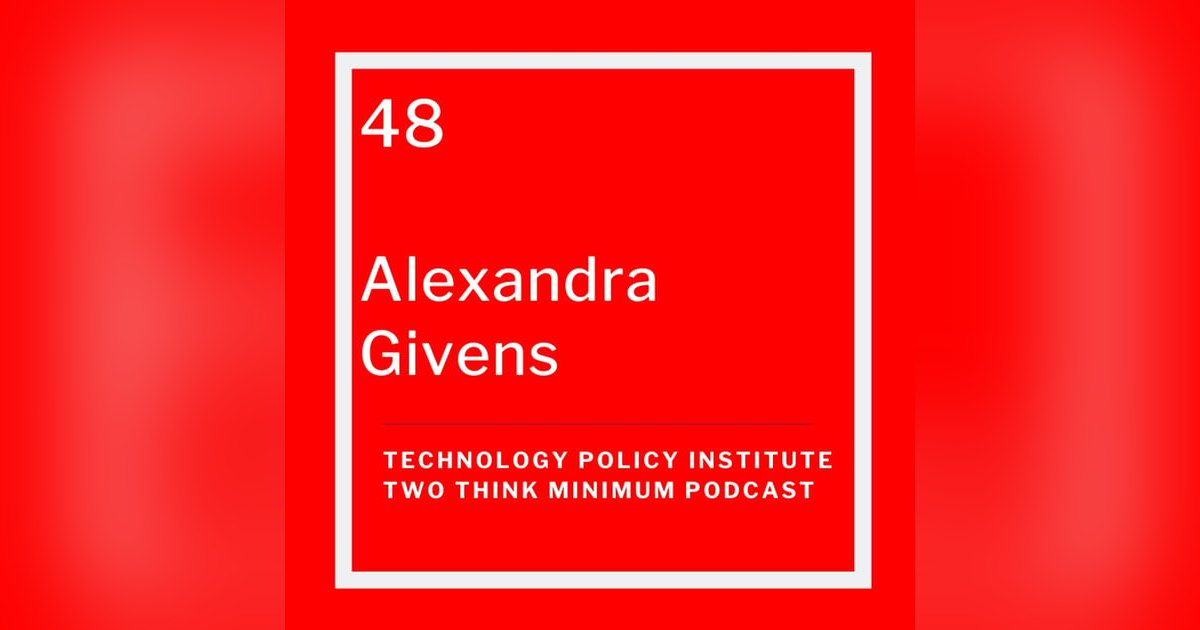 Section 230 Series: Center for Democracy & Technology's Alexandra Givens Section 230 Series: Center for Democracy & Technology's Alexandra Givens