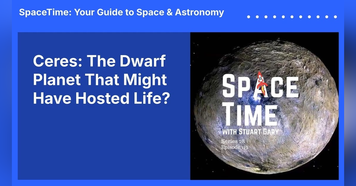 Ceres: The Dwarf Planet That Might Have Hosted Life? Ceres: The Dwarf Planet That Might Have Hosted Life?
