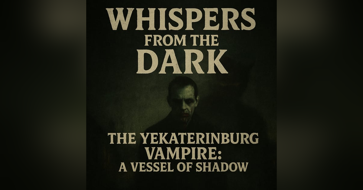 The Yekaterinburg Vampire: A Vessel of Shadow The Yekaterinburg Vampire: A Vessel of Shadow