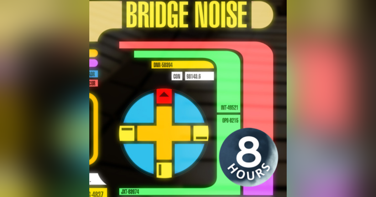 The Next Generation Bridge Sounds for Sleep or Studying | White Noise 8 Hours The Next Generation Bridge Sounds for Sleep or Studying | White Noise 8 Hours