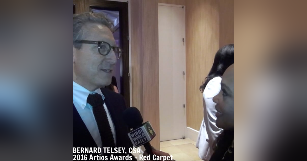 Bernard Telsey, Casting Director - 31st Annual Artios Awards 2016 #ICYMI | S1 EP 2 Bernard Telsey, Casting Director - 31st Annual Artios Awards 2016 #ICYMI | S1 EP 2