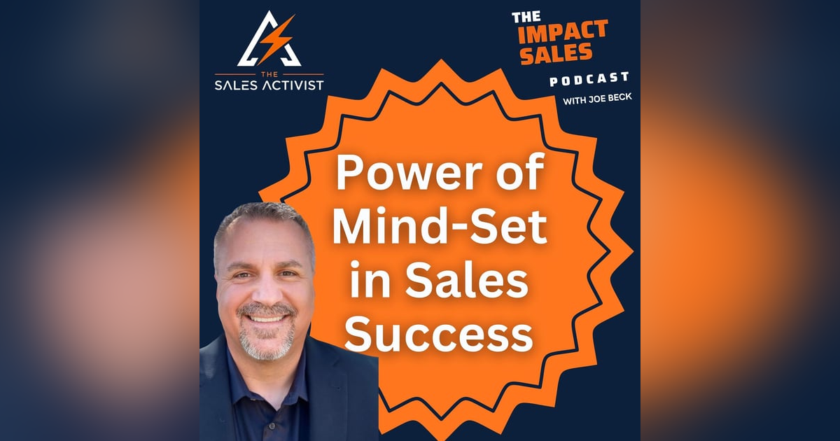 Resetting Your Sales Success Mind-Set | Ep 29 Resetting Your Sales Success Mind-Set | Ep 29