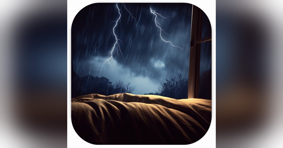 Experience Deep Sleep with Calming Thunder and Rain Sounds Experience Deep Sleep with Calming Thunder and Rain Sounds