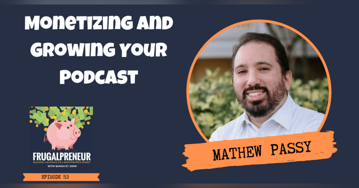 Monetizing and Growing Your Podcast with Mathew Passy Monetizing and Growing Your Podcast with Mathew Passy