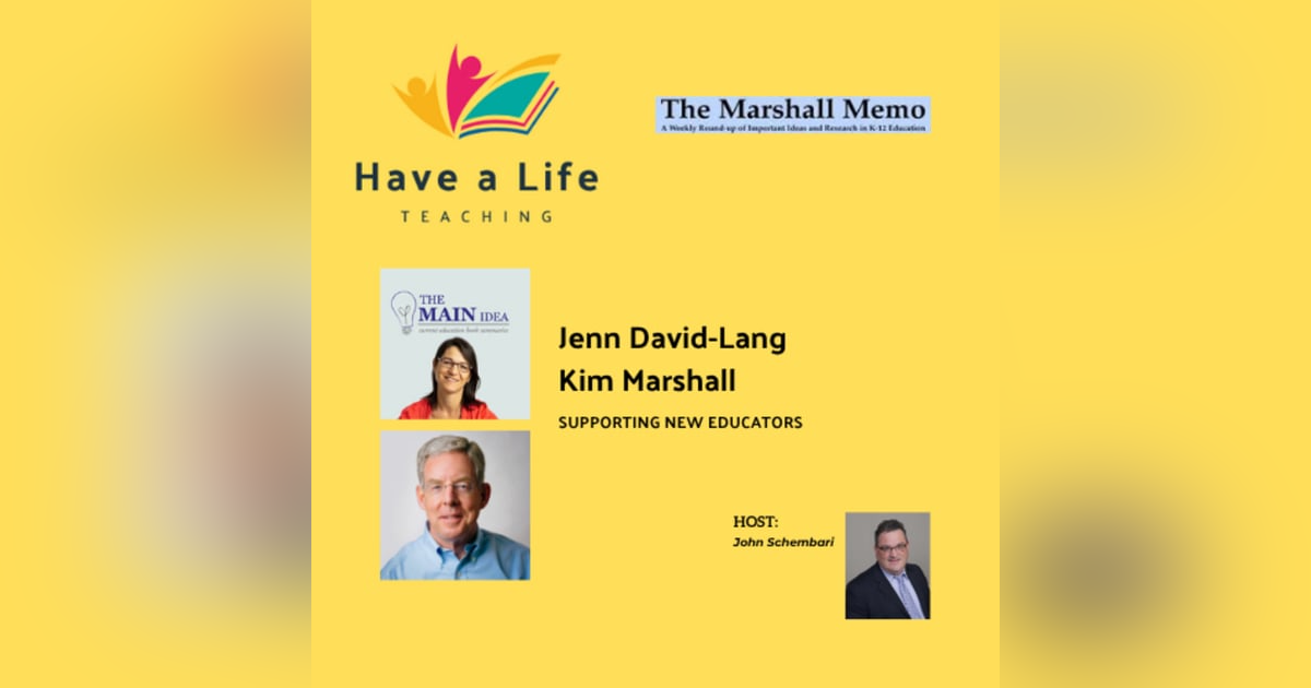 How to Support New Educators (Jenn David-Lang and Kim Marshall) How to Support New Educators (Jenn David-Lang and Kim Marshall)