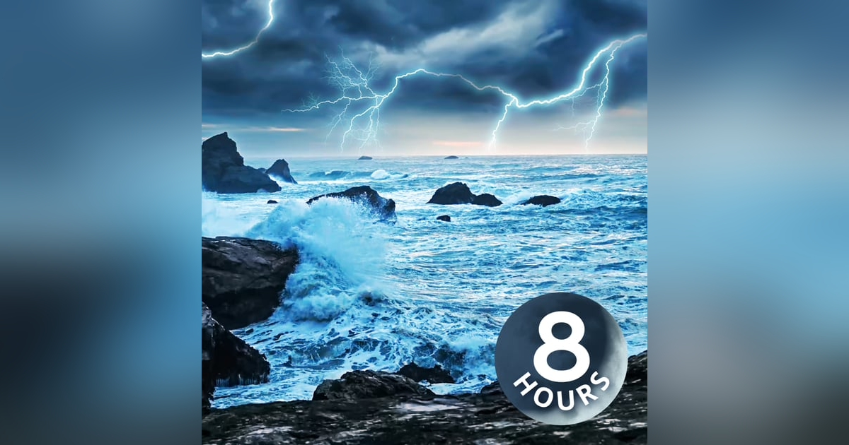 Giant Ocean Waves + Thunder = Best Sleep Ever! Giant Ocean Waves + Thunder = Best Sleep Ever!