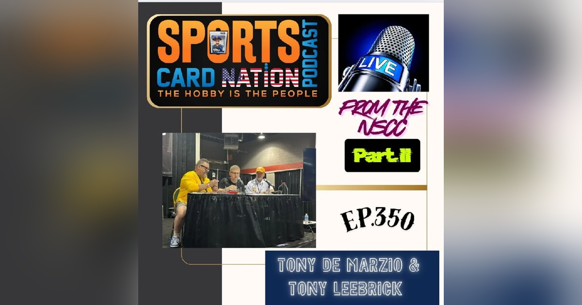 Live from the NSCC Main Stage Part II w/Tony De Marzio & Tony Leebrick E350 Live from the NSCC Main Stage Part II w/Tony De Marzio & Tony Leebrick E350