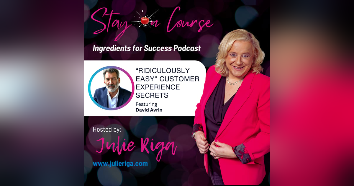 Ridiculously Easy Customer Experience Secrets with David Avrin Ridiculously Easy Customer Experience Secrets with David Avrin