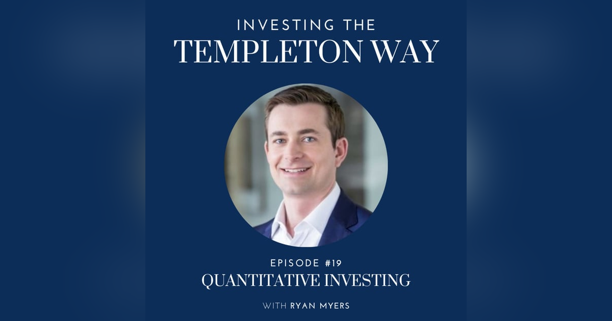 19: Ryan Myers on Quantitative Investing 19: Ryan Myers on Quantitative Investing