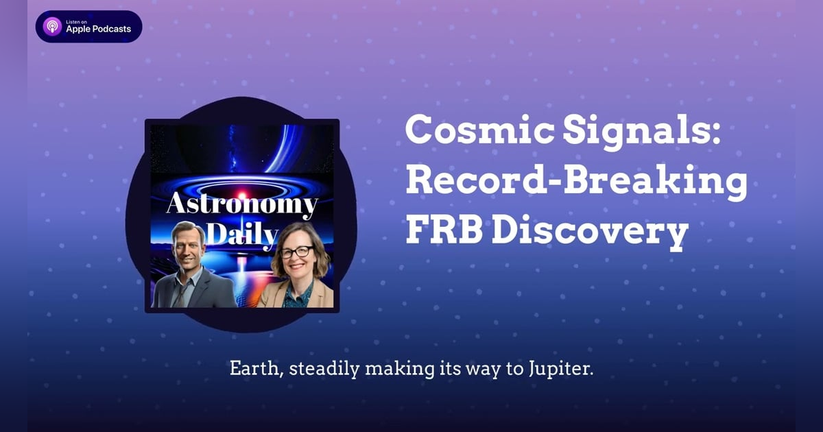 Cosmic Signals: Record-Breaking FRB Discovery Cosmic Signals: Record-Breaking FRB Discovery