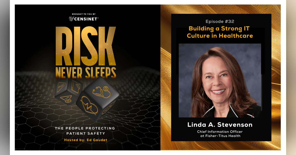 Episode #32. Building a Strong IT Culture in Healthcare, with Linda A. Stevenson, Chief Information Officer at Fisher-Titus Health Episode #32. Building a Strong IT Culture in Healthcare, with Linda A. Stevenson, Chief Information Officer at Fisher-Titus Health