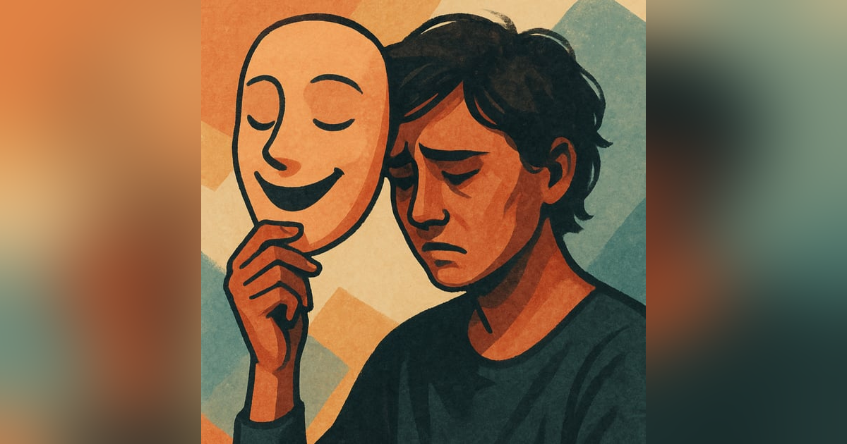 When the Mask Gets Heavy: Mental Health, Healing, and Self-Compassion with Andrea Evgeniou When the Mask Gets Heavy: Mental Health, Healing, and Self-Compassion with Andrea Evgeniou
