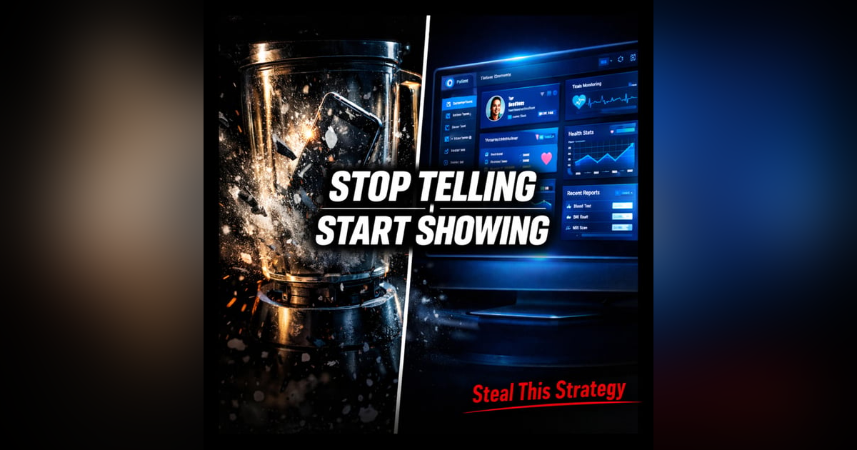 Stop Telling. Start Showing. The YouTube Strategy Healthcare Is Afraid to Try Stop Telling. Start Showing. The YouTube Strategy Healthcare Is Afraid to Try