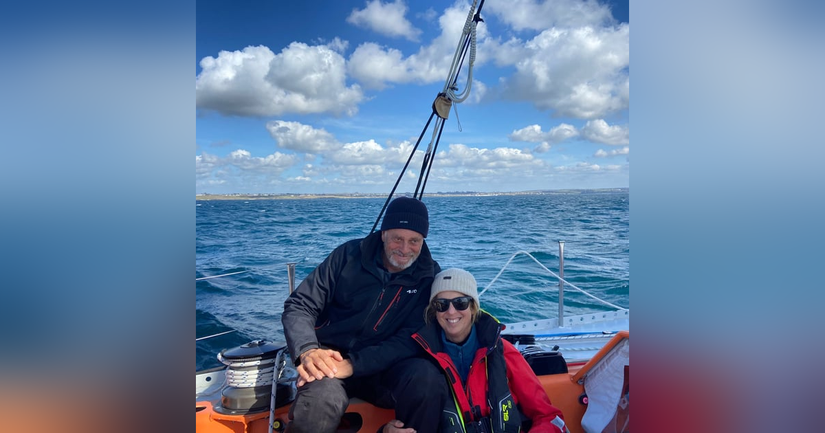 Neptune finishes the Round the World Ocean Global Race. Talking with skipper Tann Raffray and supporter Amy Bridge. Neptune finishes the Round the World Ocean Global Race. Talking with skipper Tann Raffray and supporter Amy Bridge.
