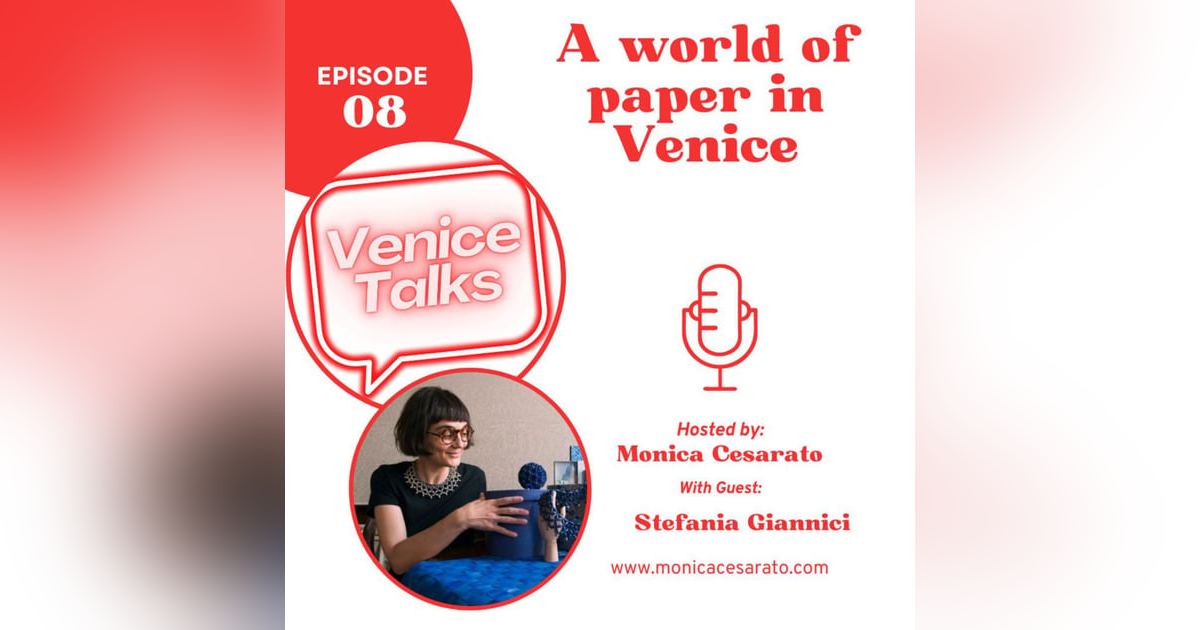 Ep.8 - Papier Bijoux: Crafting Elegance with the Art of Paper Jewelry . A chat with Stefania Giannici of Paperoowl, creator of paper jewellery in Venice Ep.8 - Papier Bijoux: Crafting Elegance with the Art of Paper Jewelry . A chat with Stefania Giannici of Paperoowl, creator of paper jewellery in Venice