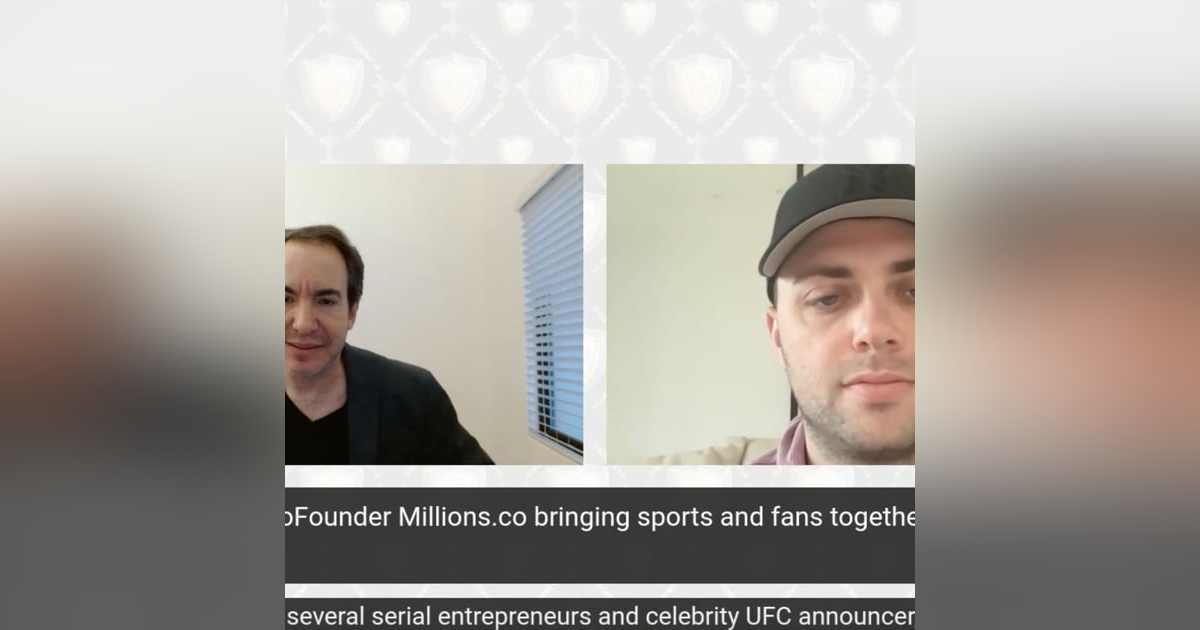 Brandon Austin CoFounder Millions.co leading watch part platform for sports Brandon Austin CoFounder Millions.co leading watch part platform for sports