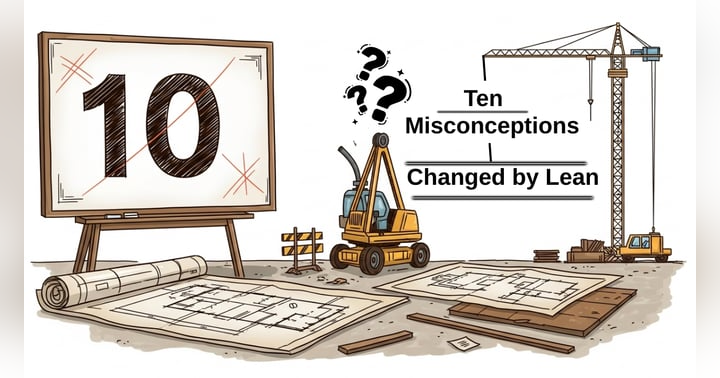 image for Ten Misconceptions in Traditional Construction Changed by Lean