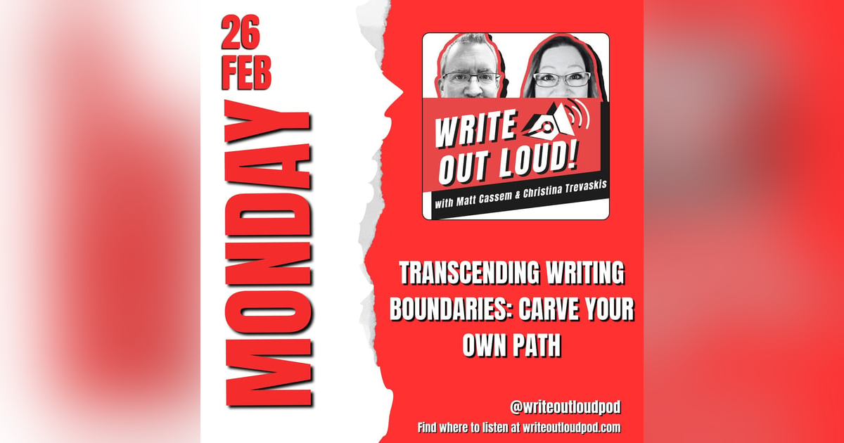 Transcending Writing Boundaries: Carve Your Own Path Transcending Writing Boundaries: Carve Your Own Path