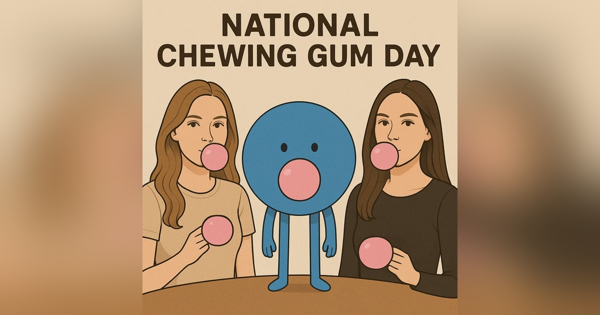 National Chewing Gum Day! (Hoppe Hour With Ryan Hoppe: 9.30.25) National Chewing Gum Day! (Hoppe Hour With Ryan Hoppe: 9.30.25)