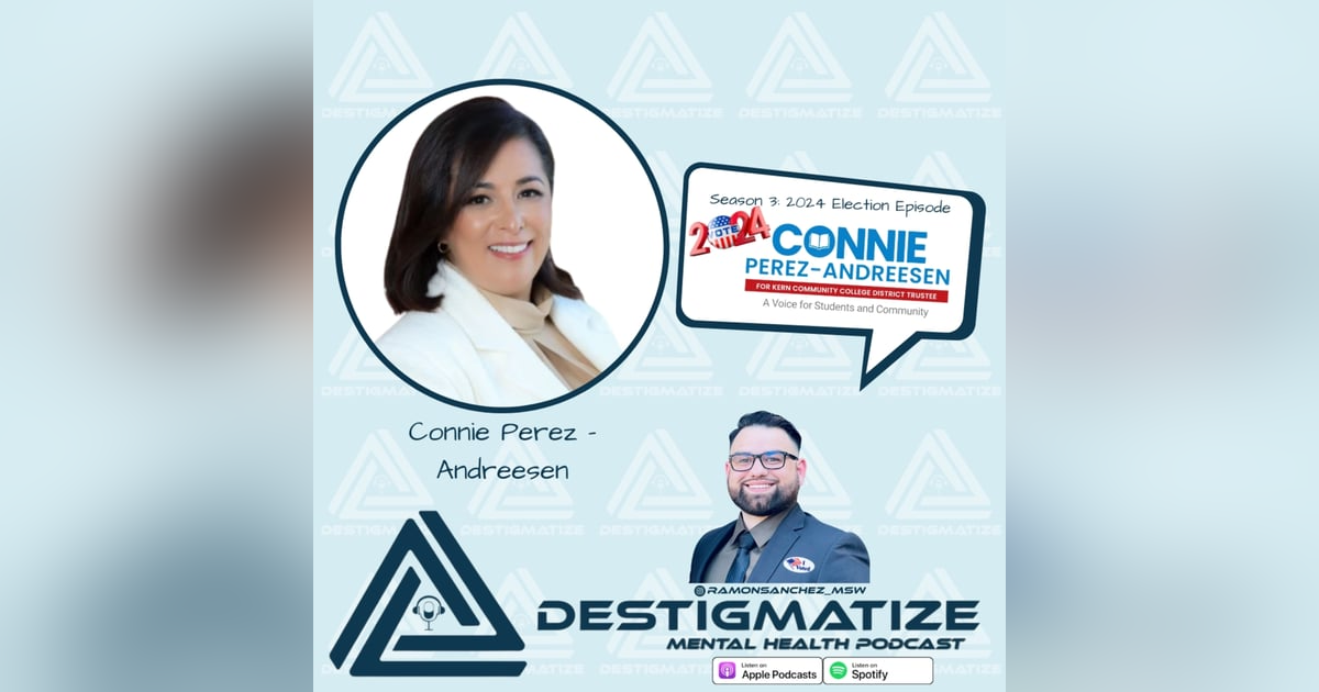 Season 3 Special Episode - Election 2024 Connie Perez-Andreesen (Ep. 36) Season 3 Special Episode - Election 2024 Connie Perez-Andreesen (Ep. 36)
