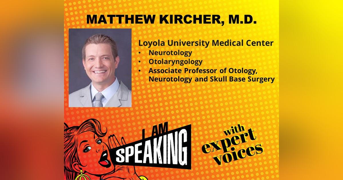 We Are Speaking w/ Dr. Matthew Kircher We Are Speaking w/ Dr. Matthew Kircher