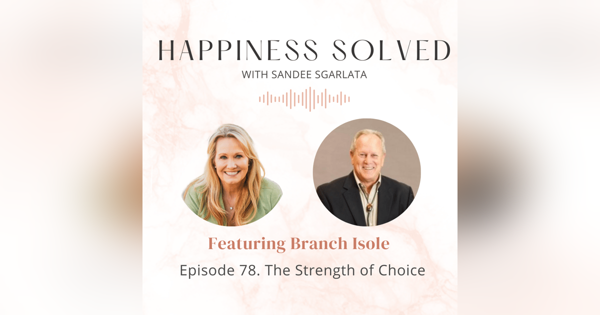 78. The Strength of Choice with Branch Isole 78. The Strength of Choice with Branch Isole