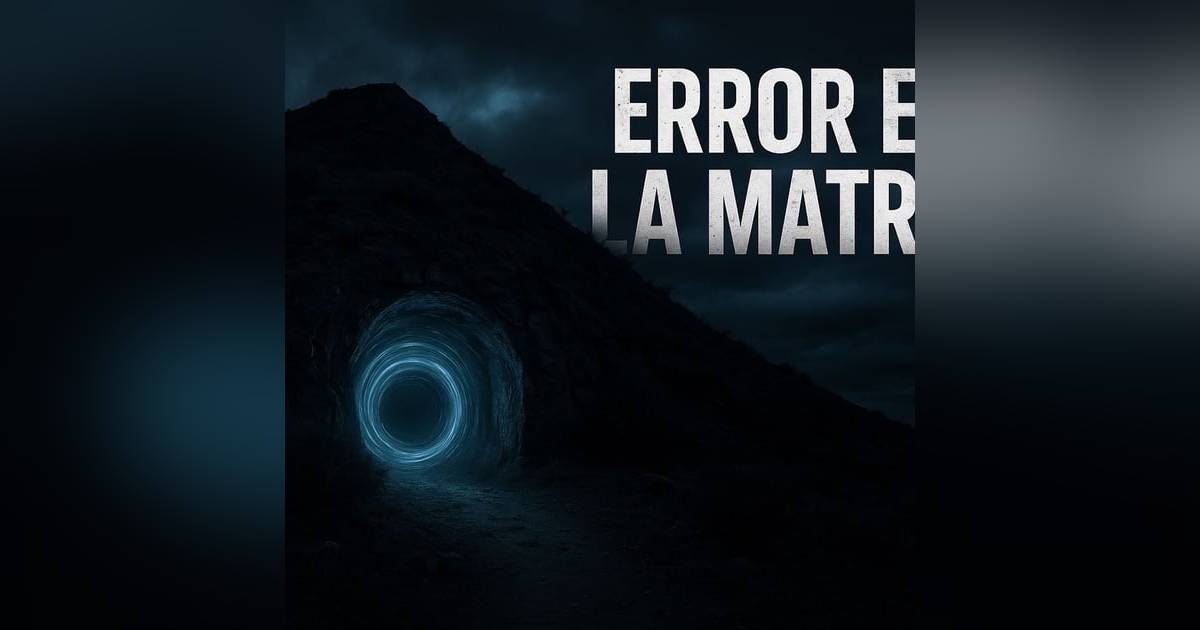 Historias de Miedo Agosto 25 de 2025 ERROR EN LA MATRIX Historias de Miedo Agosto 25 de 2025 ERROR EN LA MATRIX