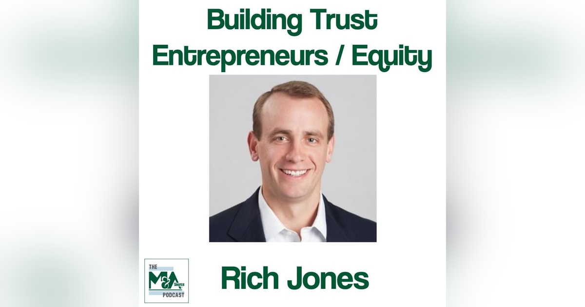 Rich Jones (Zabel Companies) and Bob McCormack (Murphy McCormack Capital Advisors) Discuss Building Trust between Entrepreneurs and Equity Partners Rich Jones (Zabel Companies) and Bob McCormack (Murphy McCormack Capital Advisors) Discuss Building Trust between Entrepreneurs and Equity Partners