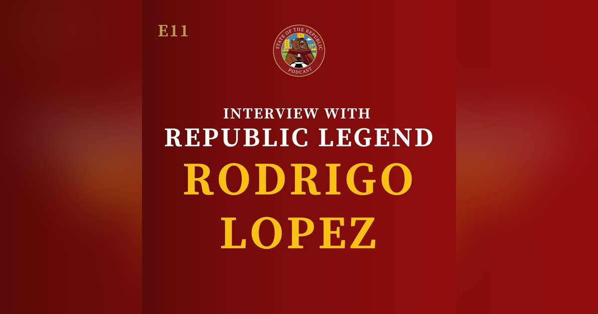 S1E11 - Interview with Republic LEGEND, Rodrigo S1E11 - Interview with Republic LEGEND, Rodrigo