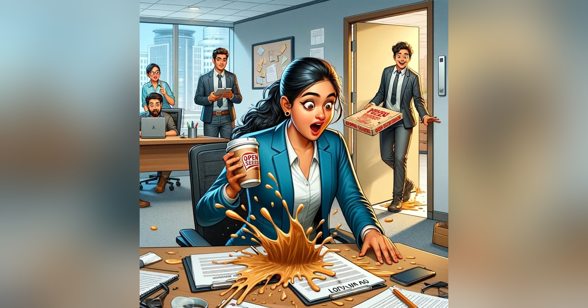 Coffee, Doors, and Pizza Logos: Priya's Unforgettable First Day Coffee, Doors, and Pizza Logos: Priya's Unforgettable First Day