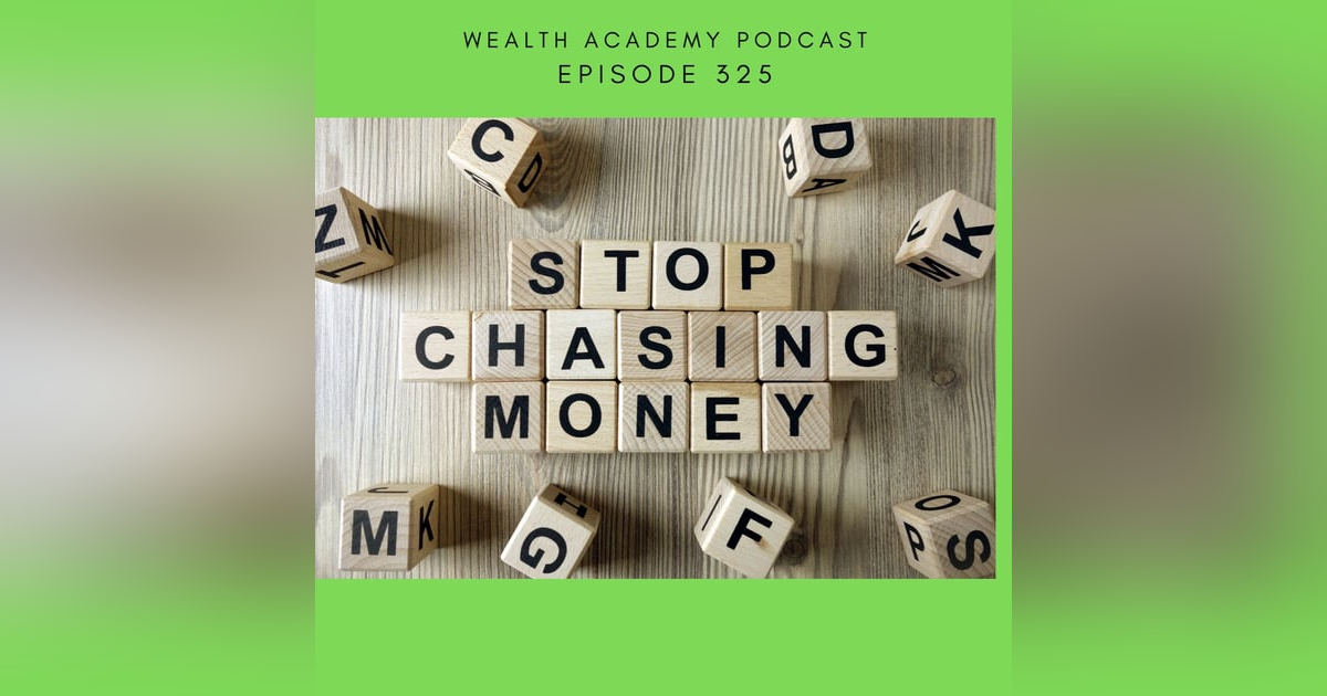 Episode 325 - Why I Stopped Chasing the Paycheck and Started Living on Purpose Episode 325 - Why I Stopped Chasing the Paycheck and Started Living on Purpose