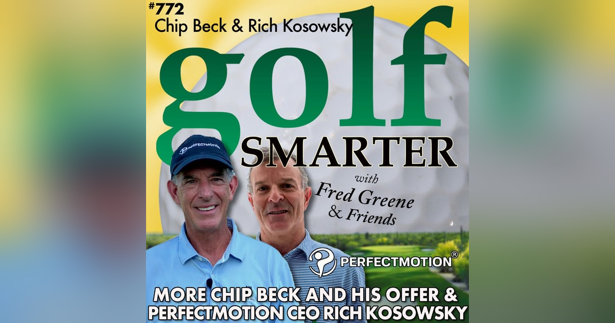 More with Chip Beck on the PerfectMotion App, along with CEO Rich Kosowsky More with Chip Beck on the PerfectMotion App, along with CEO Rich Kosowsky