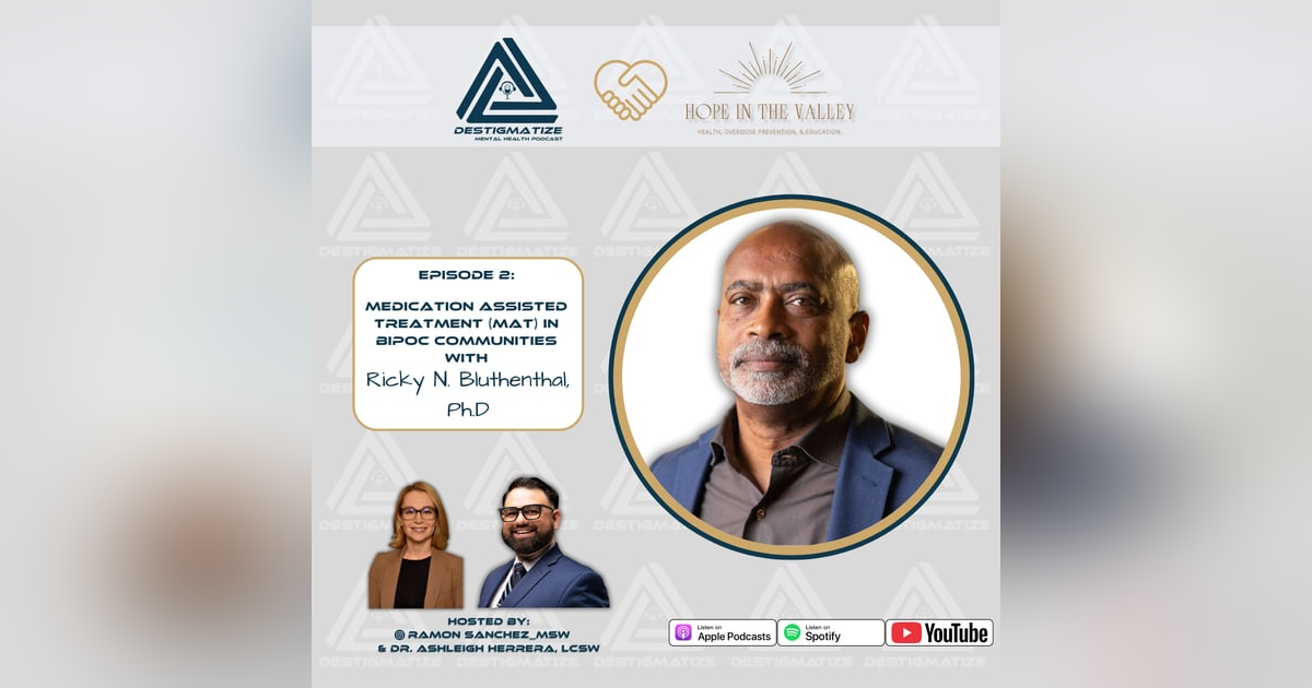 Hope In The Valley Series - Episode 1 with Ricky N. Bluthenthal, Ph.D (Ep.59) Hope In The Valley Series - Episode 1 with Ricky N. Bluthenthal, Ph.D (Ep.59)