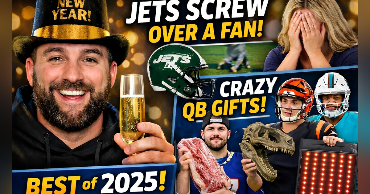 Jets Screw a Fan | QBs Buy Insane O-Line Gifts | The Best Sports Stories of 2025 Jets Screw a Fan | QBs Buy Insane O-Line Gifts | The Best Sports Stories of 2025