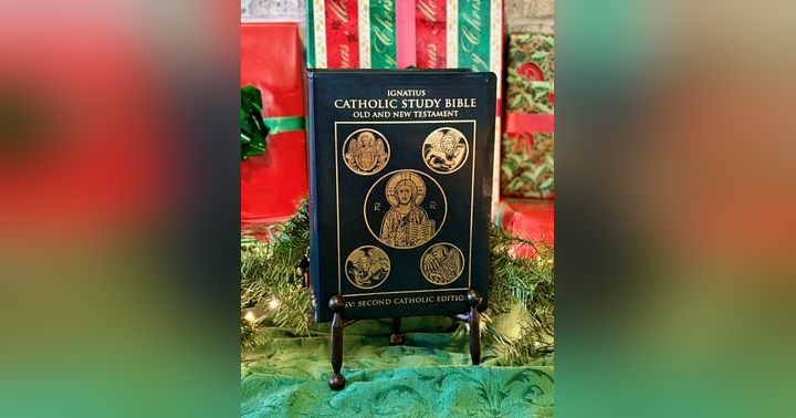 image for The Ignatius Catholic Study Bible: A Gift That Deepens Faith This Advent