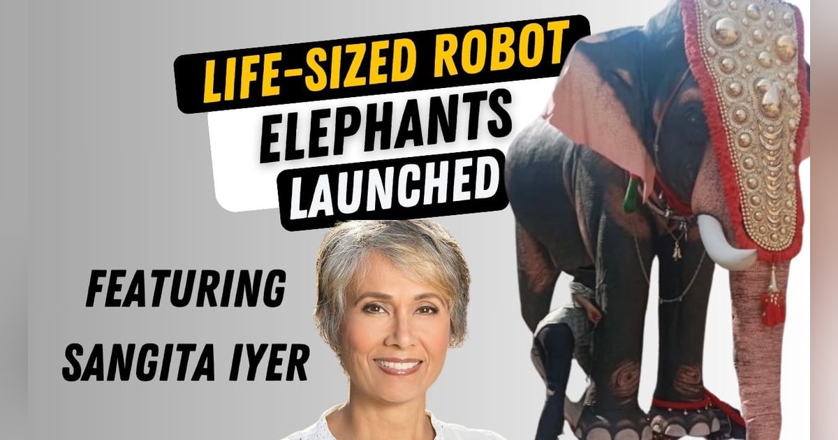 UnchainedTV: Robot Elephants Are Replacing Real Ones! And, That's Great! UnchainedTV: Robot Elephants Are Replacing Real Ones! And, That's Great!