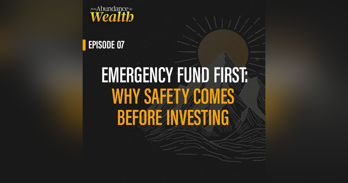 Emergency Fund First: Why Safety Comes Before Investing Emergency Fund First: Why Safety Comes Before Investing
