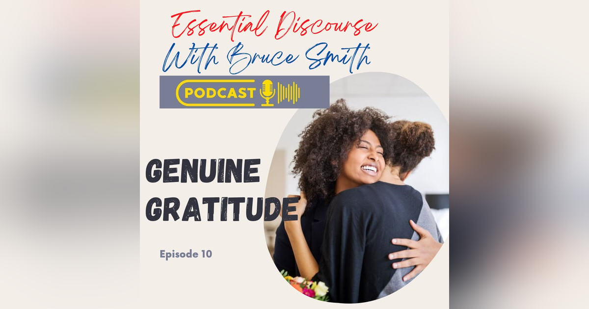 Genuine Gratitude Genuine Gratitude