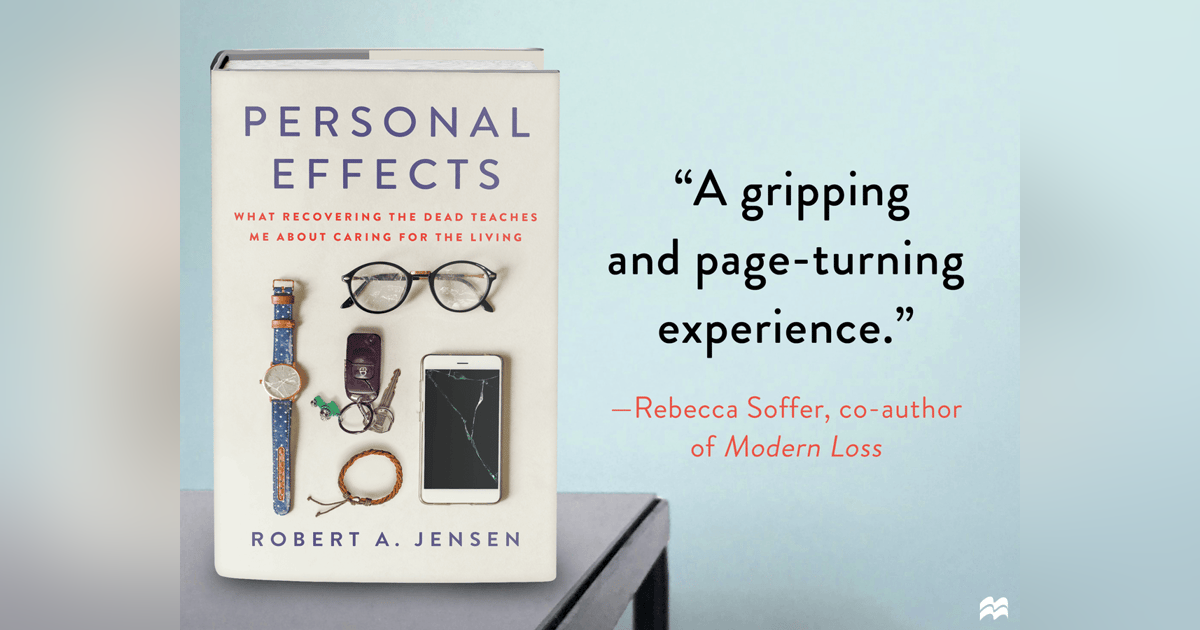 Robert A. Jensen- Author and Recovery Expert ”Personal Effects” Robert A. Jensen- Author and Recovery Expert ”Personal Effects”