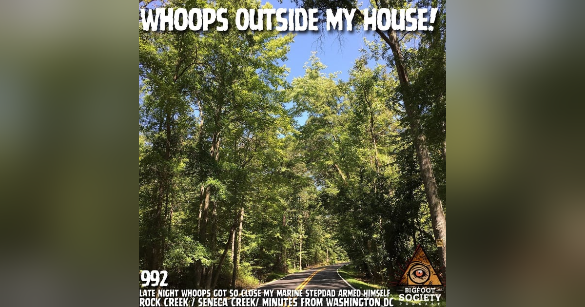 Late-Night Whoops Terrorize Rock Creek Maryland Just Minutes From Washington DC Late-Night Whoops Terrorize Rock Creek Maryland Just Minutes From Washington DC