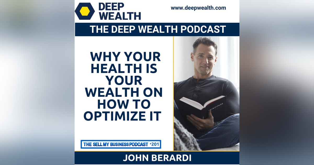 Top 20 Coach And Successful Exit Entrepreneur John Berardi On Why Your Health Is Your Wealth On How To Optimize It (#201) Top 20 Coach And Successful Exit Entrepreneur John Berardi On Why Your Health Is Your Wealth On How To Optimize It (#201)