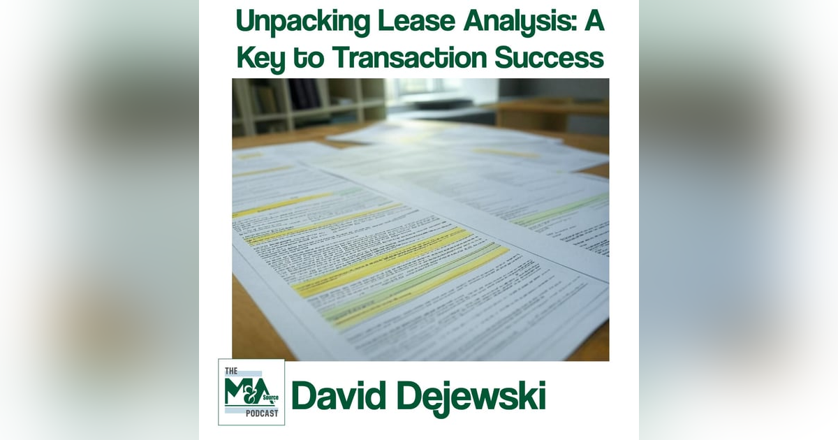 Unpacking Lease Analysis: A Key to Transaction Success Unpacking Lease Analysis: A Key to Transaction Success