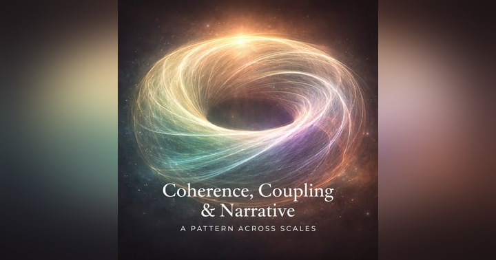 image for Coherence, Coupling, and Narrative Selection in Human Systems