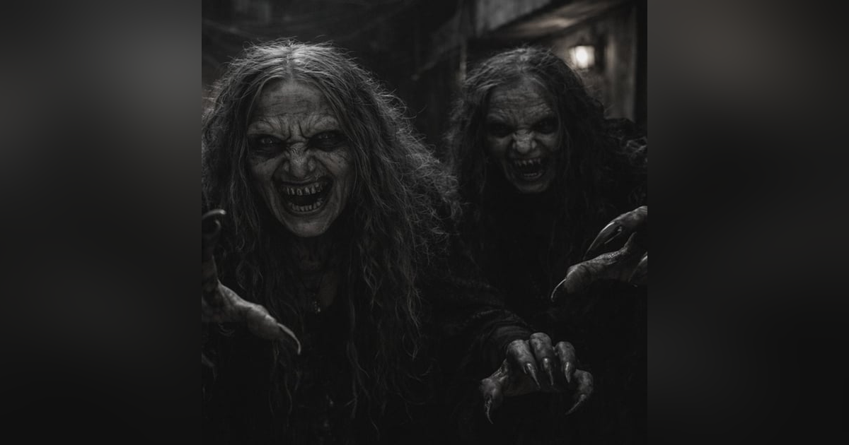 Tres BRUJAS En La Vecindad - Historias De Terror - REDE Tres BRUJAS En La Vecindad - Historias De Terror - REDE