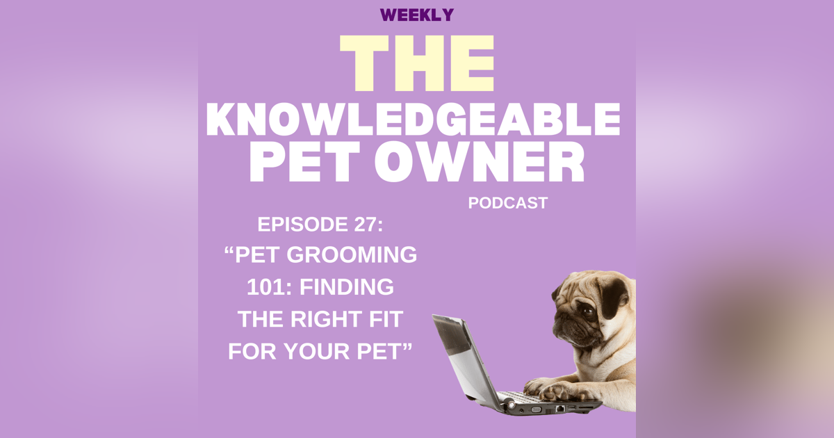 Pet Grooming 101: Finding the Right Fit for Your Pe Pet Grooming 101: Finding the Right Fit for Your Pe