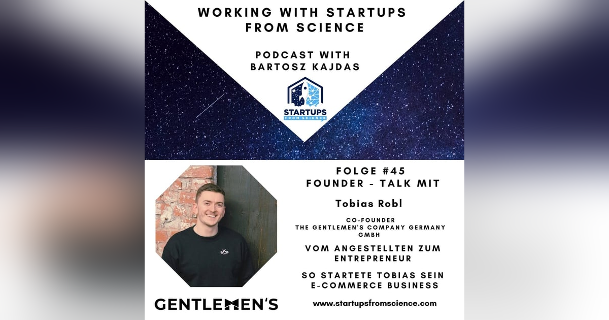 #45 | FOUNDER-Talk: Vom Angestellten zum Entrepreneur #45 | FOUNDER-Talk: Vom Angestellten zum Entrepreneur