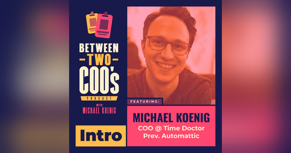 Introducing Between Two COO's Introducing Between Two COO's