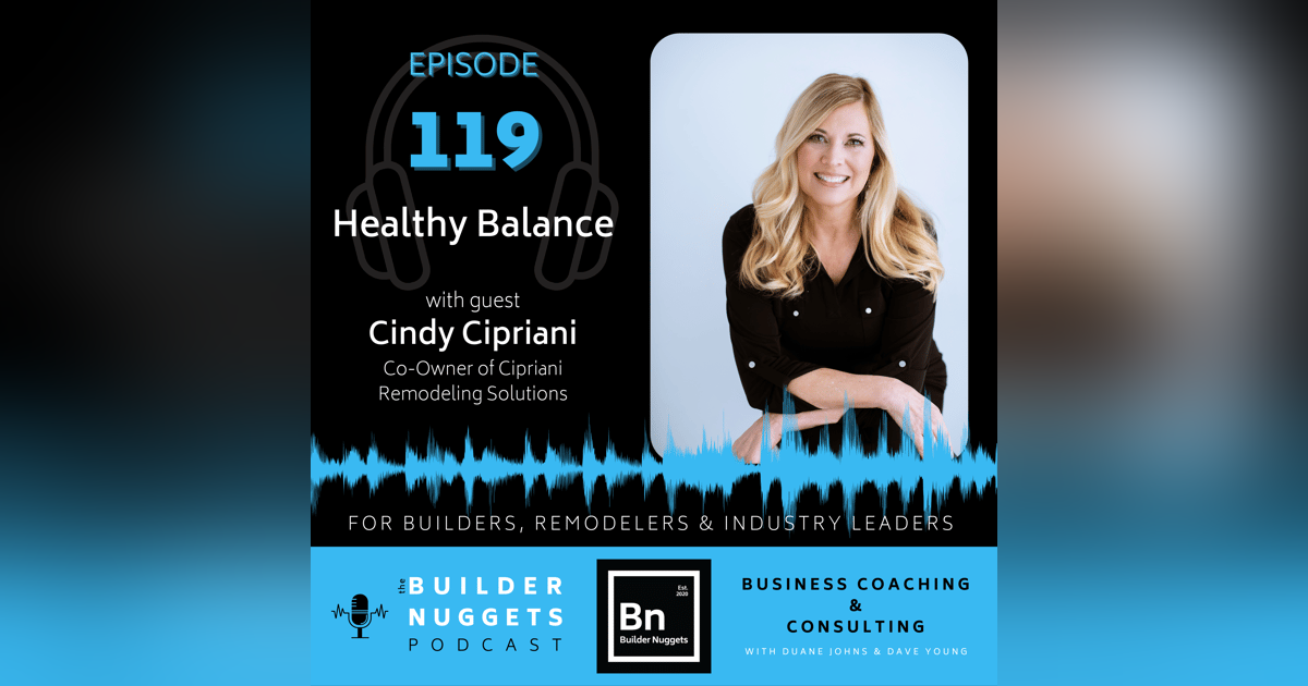 Ep 119: Healthy Balance Ep 119: Healthy Balance