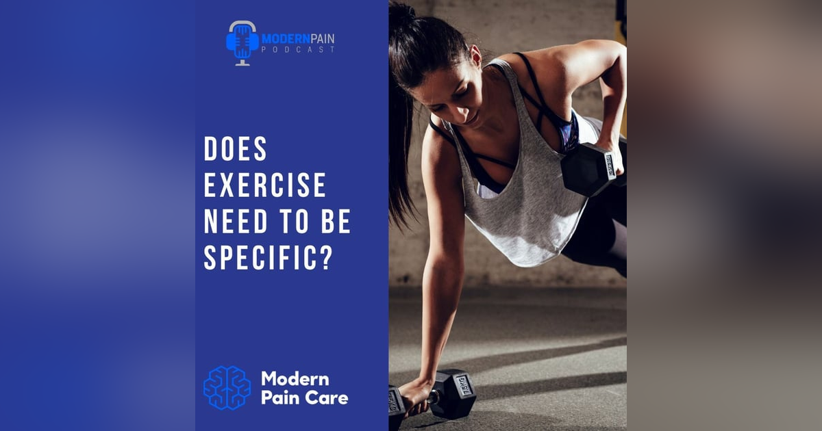 Does Exercise Need To Be Specific? Does Exercise Need To Be Specific?
